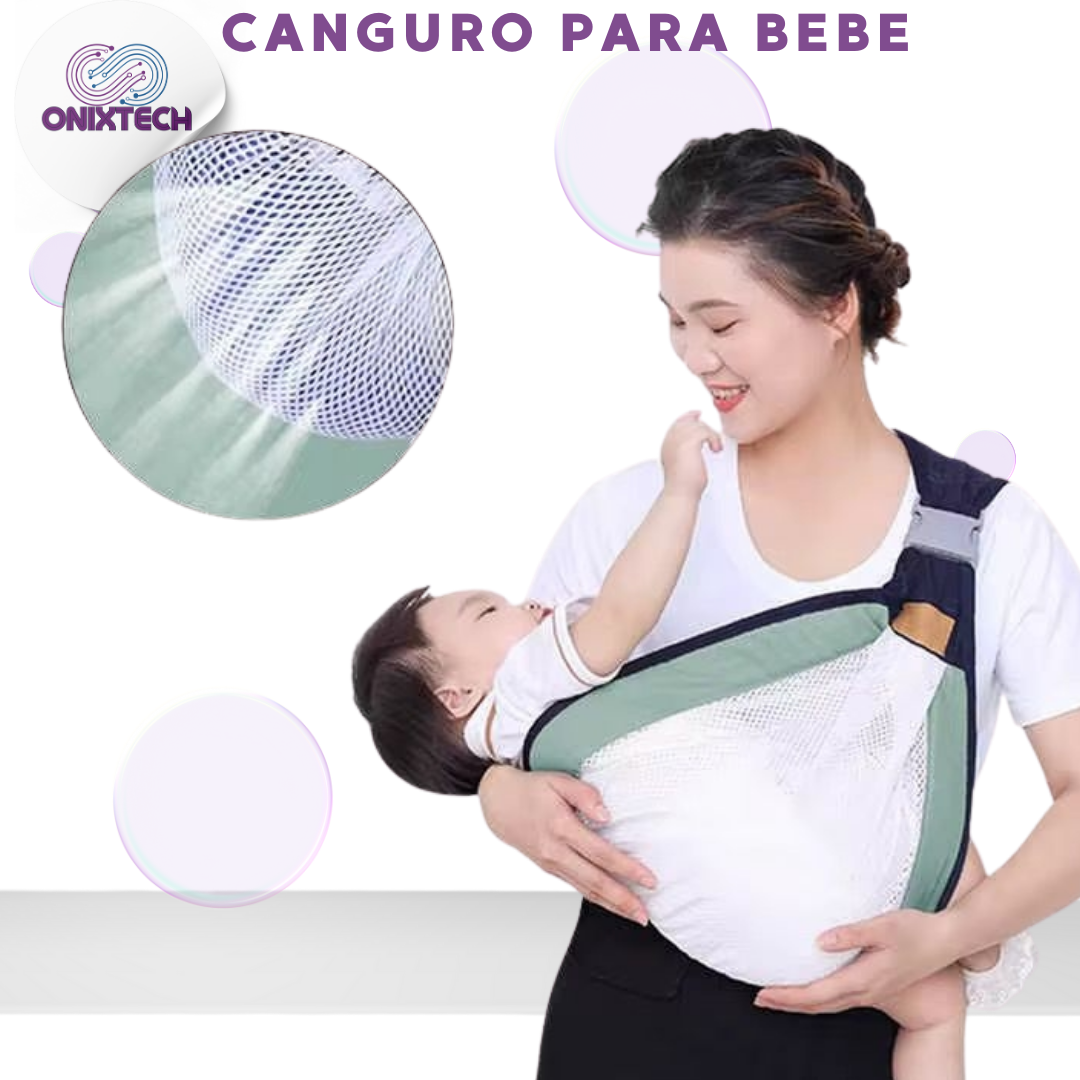 CARGADOR CANGURO DE BEBE